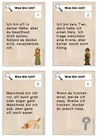 Vorschau - Stationenlernen - Rätselkarten: Was bin ich? - Freiarbeit, Knobeln, Lesen - Seite 1