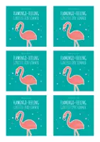 Vorschau - Bildkarten - Grußkarte Sommer | Sommerferien Flamingo | Feriengruß - Seite 2
