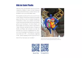 Vorschau - Mal- und Bastelvorlagen - Niki de Saint Phalle Ausmalbild - Seite 1