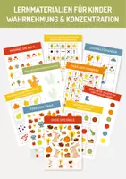 Vorschau - Spiele - Visuelle Wahrnehmung Kita Vorschule. Kita Vorlagen. Arbeitsblätter Vorschule Kinder. Vorlagen Erzieher. Schulvorbereitung. Vorschulförderung - Deckblatt