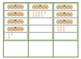 Voorbeeld - tellen in sprongen van 10 eierdozen (getallen losknippen) - Pagina 3