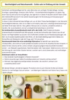Vorschau - Arbeitsblätter - Schönheit aus der Natur – kreativ, fair und frisch - Seite 3
