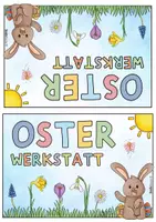Vorschau - Mal- und Bastelvorlagen - Osterwerkstatt - Aufsteller / Schilder - Seite 2