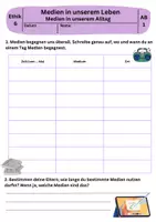 Vorschau - Arbeitsblätter - Ethik 6 - Medien - Seite 1