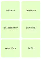 Vorschau - Arbeitsblätter - Possessivpronomen - DaZ/DaF - Materialpaket - Seite 3