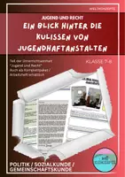 Vorschau - Stundenentwürfe - Jugendhaftanstalten - Jugend und Recht 2 - Deckblatt