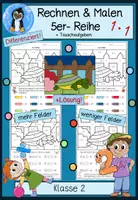 Vorschau - Arbeitsblätter - Rechnen & Malen – Rechenmalblätter zur 5er-Reihe, Einmaleins mit 5 🎨✏️ - Deckblatt