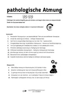 Vorschau - Stundenentwürfe - Kreuzworträtsel zu den pathologischen Atemformen - Seite 1
