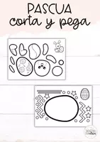 Vista previa - Hojas de trabajo - Pack Pascua/Easter - página 2