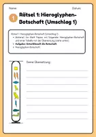 Vorschau - Arbeitsblätter - Escape Room Game - Der Fluch des goldenen Skarabäus - Seite 2