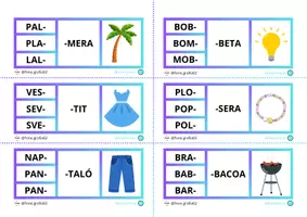 Vista previa - Juegos / Gamificación - SÍL·LABES MIXTES. SÍL·LABA INICIAL - página 2