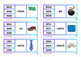 Vista previa - Juegos / Gamificación - SÍL·LABES MIXTES. SÍL·LABA INICIAL - página 3