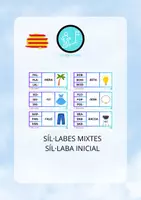 Vista previa - Juegos / Gamificación - SÍL·LABES MIXTES. SÍL·LABA INICIAL - Portada