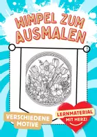 Vorschau - Mal- und Bastelvorlagen - FRÜHLINGSBLUMEN Blumen Ausmalbilder Materialpaket - Deckblatt