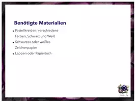 Vorschau - Mal- und Bastelvorlagen - Schritt für Schritt Präsentation + 4 Malvorlagen: Drachenauge mit Pastellkreide. - Seite 2