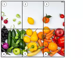 Aperçu - Apprentissages en autonomie - BATAILLE DE PUZZLE - fruits et légumes - Page 3