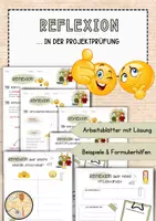 Vorschau - Unterrichtsreihen - Reflexion der Projektarbeit - Reflexion im Fachunterricht - Deckblatt