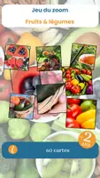 Aperçu - Apprentissages en autonomie - JEU DU ZOOM - fruits et légumes - Page de couverture