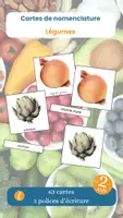 Aperçu - Apprentissages en autonomie - Cartes de nomenclature les légumes - Page de couverture