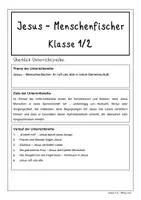 Vorschau - Stundenentwürfe - Menschen begegnen Jesus – Eine kreative Religionsreihe (Klasse 1-2) - Seite 2
