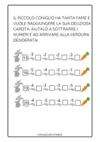 anteprima - Esercizi - MATEMATICA CLASSE PRIMA SOTTRAZIONI ENTRO IL 20 - Pagina 1
