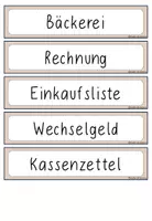 Vorschau - Bildkarten - Rechnen mit Geld Euro Bäckerei - Seite 3
