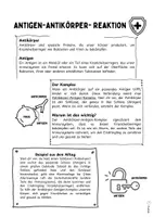 Vorschau - Arbeitsblätter - Antigen-Antikörper-Reaktion - Seite 1