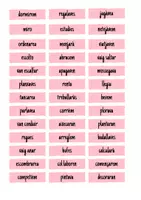 Vista previa - Tarjetas / Manipulativos - CLASSIFICA ELS VERBS - página 1