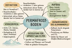 Vorschau - Arbeitsblätter - Arbeitsblätter zum Thema "Permafrostboden" + Lösung & MP3 + Mindmap + Infografik - Seite 3