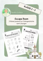 Vorschau - Spiele - Escape Room - 5 Rätsel passend zur Ostergeschichte - Seite 1