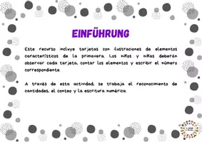 Vorschau - Stationenlernen - Wie viele gibt es? Wir zählen im Frühling - Seite 1