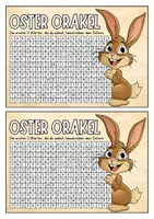 Vorschau - Mal- und Bastelvorlagen - Ostern Grußkarten basteln (Oster Orakel) - Seite 2