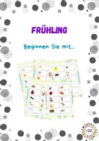 Vorschau - Stationenlernen - Frühling: Beginnen Sie mit - Deckblatt