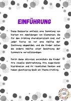 Vorschau - Stationenlernen - Symmetrie: Frühling - Seite 1