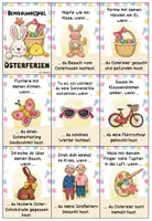 Vorschau - Spiele - Bewegungsspiel Osterferien – aktive Osterferien Reflexion & Einstieg nach den Ferien | Grundschule - Seite 1
