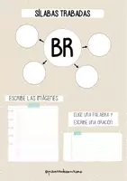 Vista previa - Hojas de trabajo - Libro de sílabas trabadas - página 3
