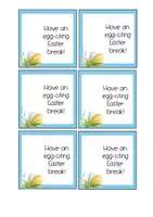 Vorschau - Mal- und Bastelvorlagen - Holiday Treats Easter Ostergrüße Osterferien Englischunterricht - Seite 3