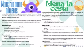 Vista previa - Tarjetas / Manipulativos - Aprendemos el concepto numérico - Portada