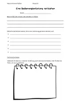 Vorschau - Arbeitsblätter - Eine Bedienungsanleitung verstehen - Deckblatt