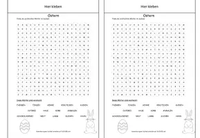 Vorschau - Arbeitsblätter - Mein kleines Rätselheft Ostern - Seite 2