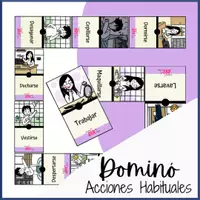 Vista previa - Juegos / Gamificación - Dominó de la Rutina Diaria - Portada
