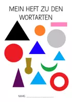 Vorschau - Anderer Materialtyp - Deckblätter für ein Wortartenheft nach Montessori - Seite 3