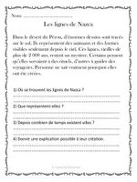 Aperçu - Feuilles d'exercices - Compréhension de lecture - 10 grands mystères du monde - Page de couverture