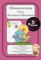 Vorschau - Arbeitsblätter - Oster-Rechenspaziergang Kernaufgaben Multiplikation - Deckblatt