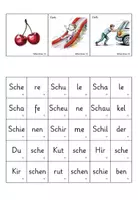 Vorschau - Fördermaterial/Inklusion - Silbendose 12 - Wörter mit "sch" - Seite 3