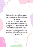 Vista previa - Hojas de trabajo - Trabajar la ortografía - Tips y actividades - página 1