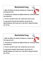 Vorschau - Mal- und Bastelvorlagen - Ostern: Bastelvorlage für eine Drehscheibe zur Karwoche - Seite 1