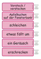 Vorschau - Stundenentwürfe - freies Schreiben Text zu Ende schreiben Lieselotte Apfelkuchen - Seite 1