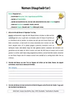 Vorschau - Arbeitsblätter - Nomen (Hauptwörter) - Arbeitsblatt - Seite 1