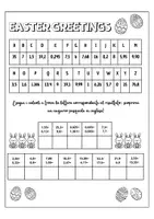 anteprima - Esercizi - Compiti di matematica a tema pasquale classe 4 - Pagina di copertina